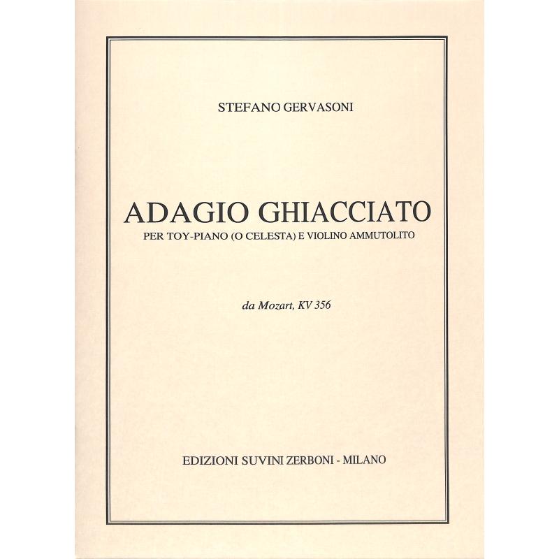 Titelbild für ESZ 14285 - Adagio ghiacciato | Adagio KV 356 (Glasharfe)