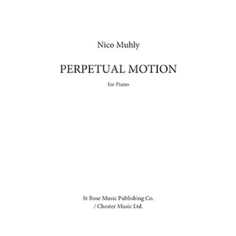 Titelbild für MSSRO 100141 - Perpetual motion