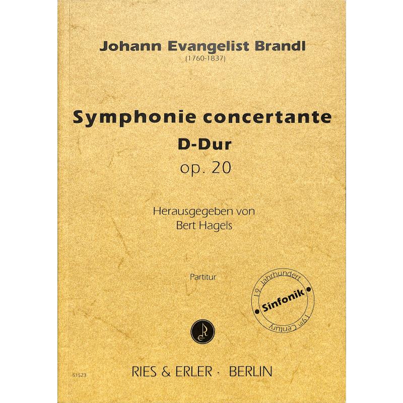 Titelbild für RE 51523 - Symphonie concertante D-Dur op 20