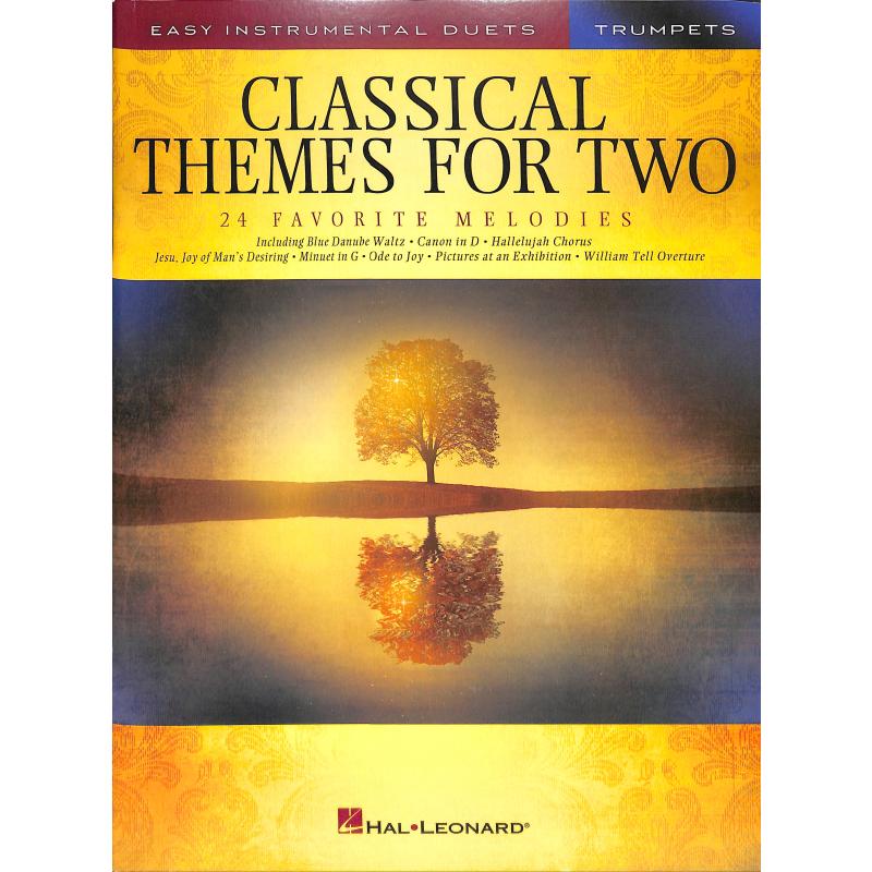 Titelbild für HL 254442 - Classical themes for two