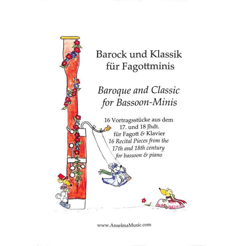 Titelbild für ANSELMA 123 - Barock und Klassik für Fagottminis