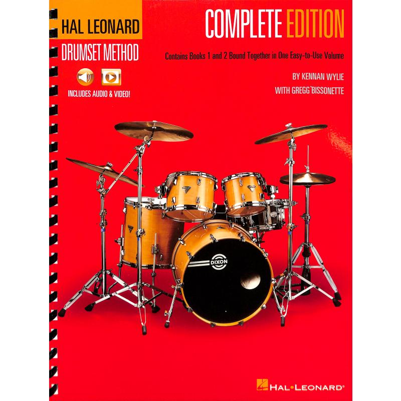 Titelbild für HL 209866 - Drumset method - complete edition