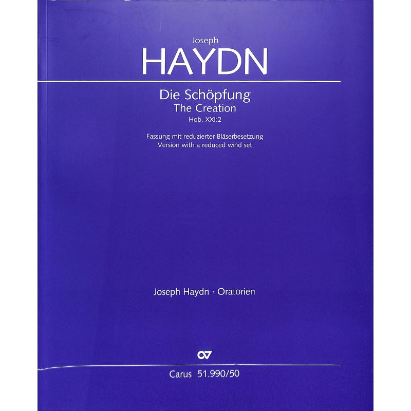 Titelbild für CARUS 51990-50 - Die Schöpfung Hob 21/2