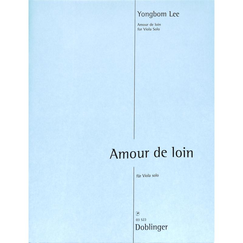 Titelbild für DO 03523 - Amour de loin