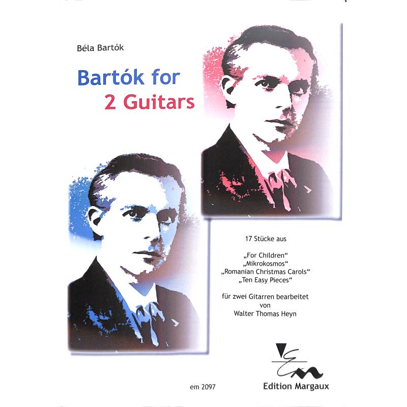 Titelbild für EM 2097 - Bartok for 2 Guitars