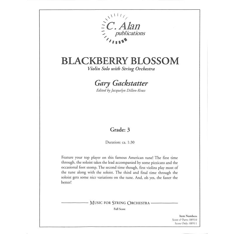 Titelbild für ALAN 08911 - Blackberry blossom