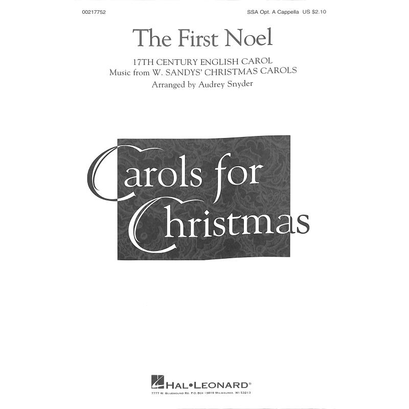 Titelbild für HL 217752 - The first noel