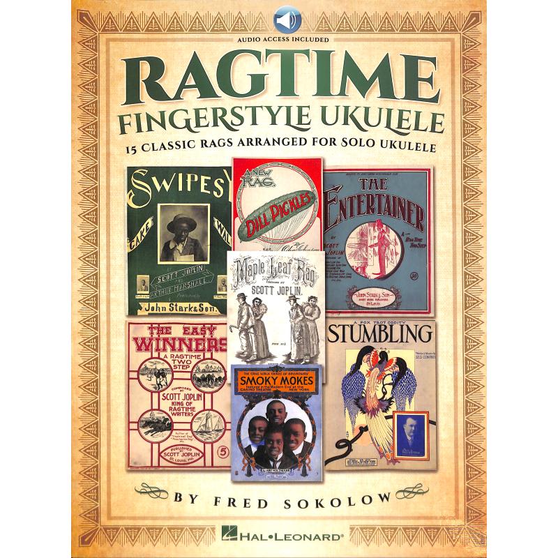 Titelbild für HL 214510 - Ragtime fingerstyle Ukulele