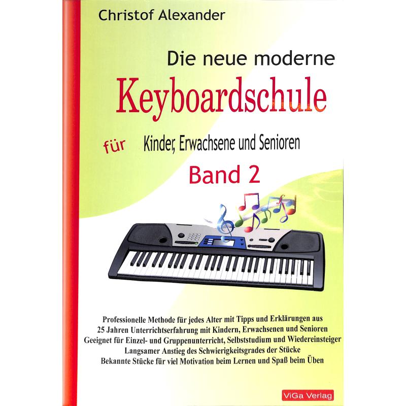 Titelbild für 978-3-9819039-3-5 - Die neue moderne Keyboardschule 2