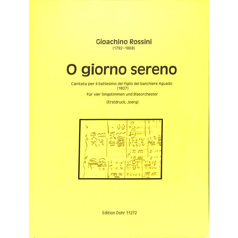 Titelbild für DOHR 11272 - O giorno sereno