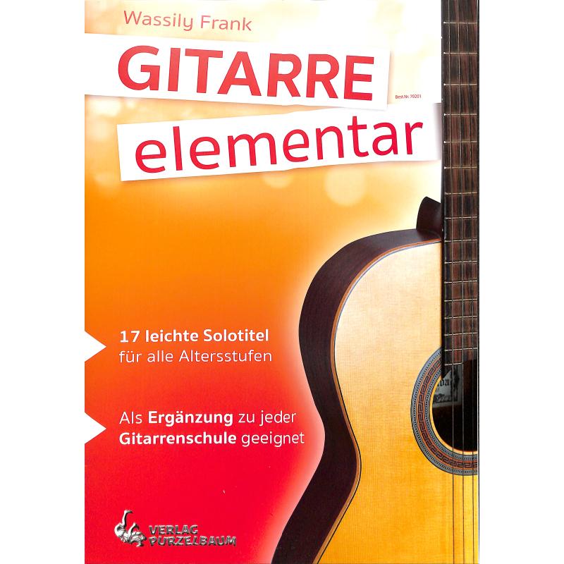 Titelbild für PURZ 70201 - Gitarre elementar