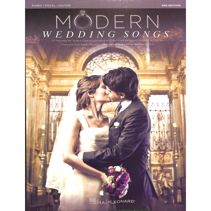 Titelbild für HL 254368 - Modern wedding songs | 2nd Edition