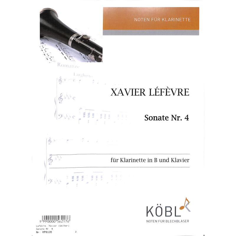 Titelbild für KOEBL -KP8135 - Sonate 4
