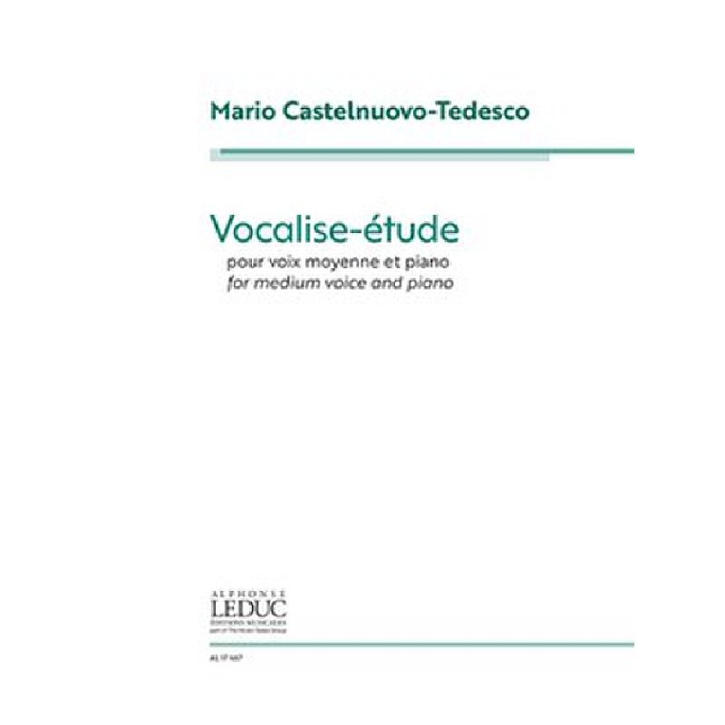 Titelbild für AL 17467 - Vocalise Etude