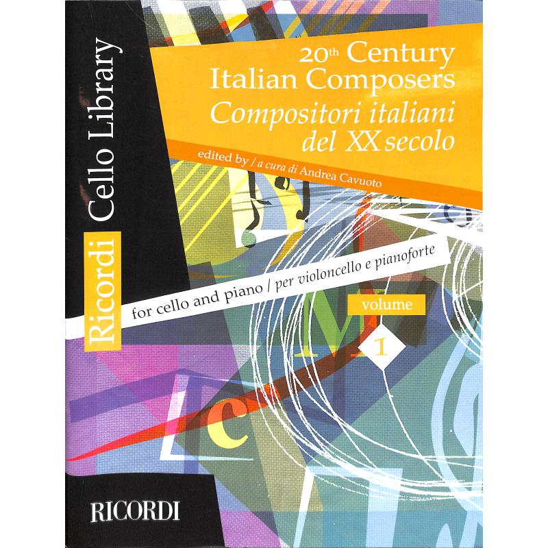 Titelbild für NR 140709 - 20th century italian composers