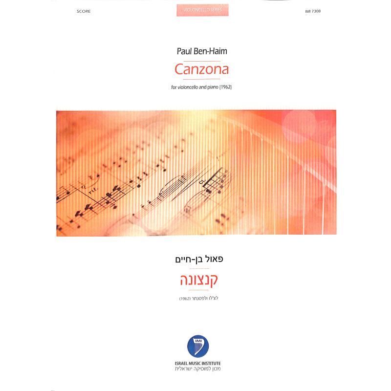 Titelbild für IMI 7308 - Canzona