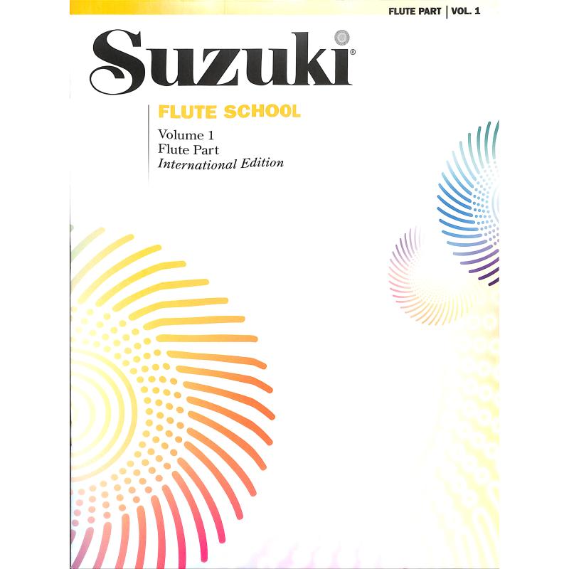 Titelbild für SBM 0165SX - Suzuki flute school 1 - international edition