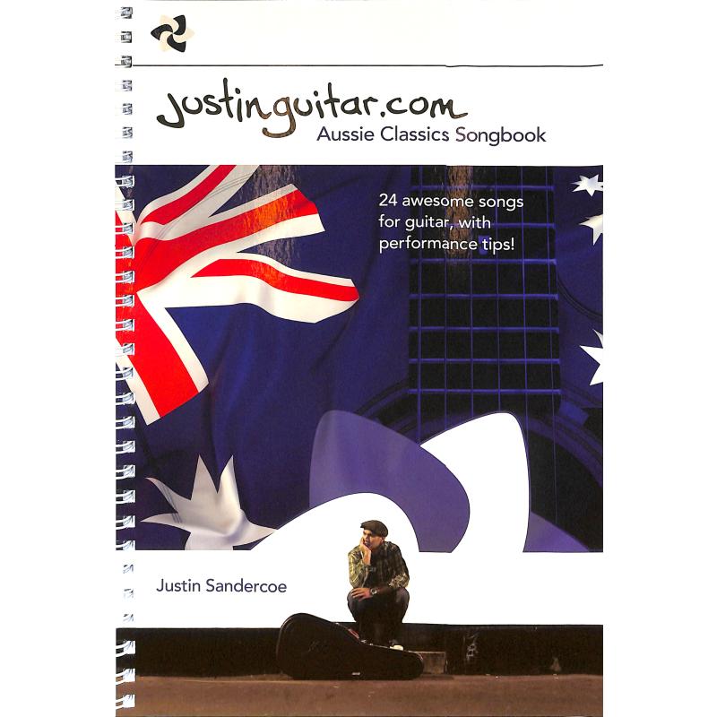 Titelbild für MSAM 1005191 - Justinguitar.com - Aussie classics Songbook
