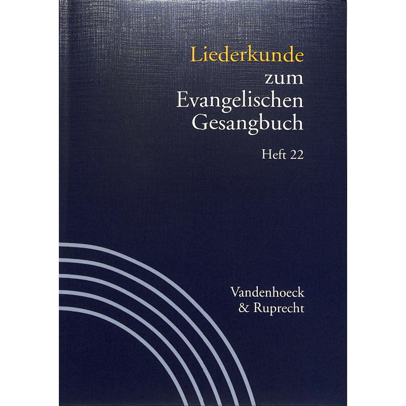 Titelbild für 978-3-525-50345-4 - Liederkunde zum EKG 22