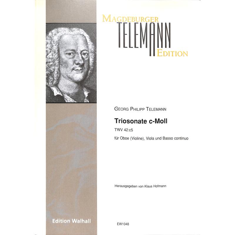 Titelbild für Walhall 1048 - Triosonata c-moll TWV 42:c5