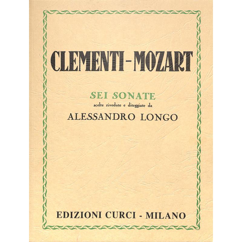 Titelbild für CURCI 2625 - 6 Sonaten