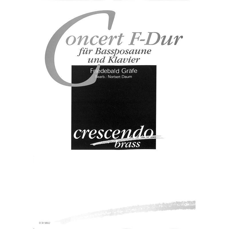 Titelbild für CRESCENDO -ECR9802 - Konzert F-Dur