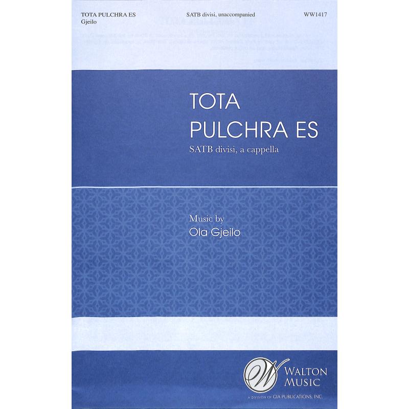 Titelbild für WW 1417 - Tota pulchra es