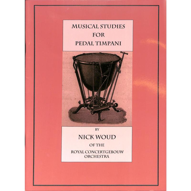 Titelbild für PPP 01983 - Musical studies for pedal timpani