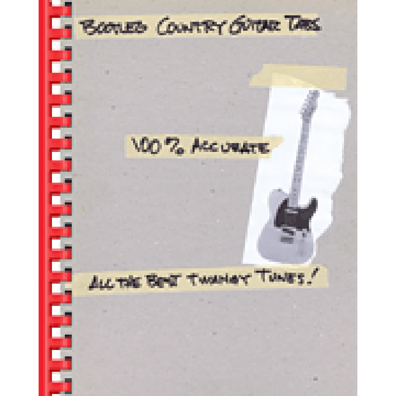 Titelbild für HL 160988 - Bootleg Country Guitar Tabs