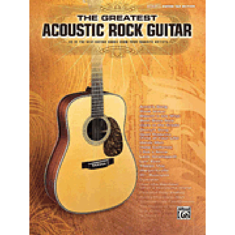 Titelbild für HL 701551 - The greatest acoustic rock guitar