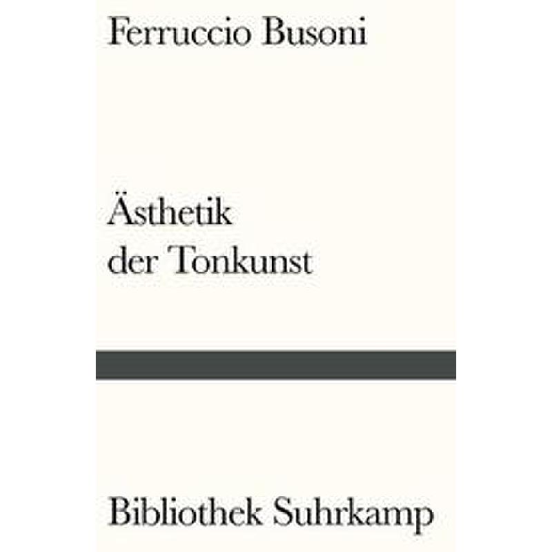 Titelbild für 978-3-518-24109-7 - Ästhetik der Tonkunst