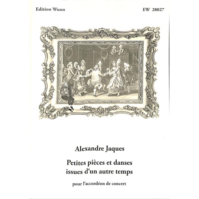 Titelbild für EWG 28027 - Petites pieces et dances issues d'un autre temps
