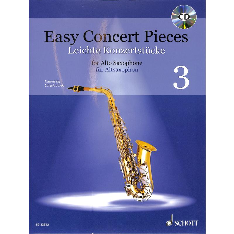 Titelbild für ED 22942 - Easy Concert pieces 3