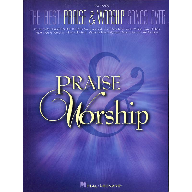 Titelbild für HL 311312 - The best praise + worship songs ever