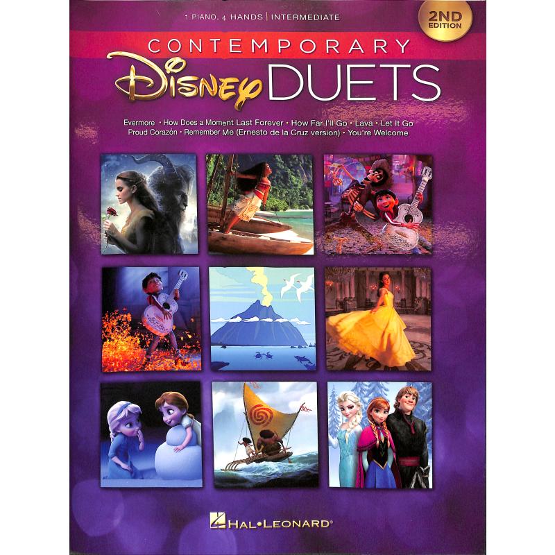 Titelbild für HL 285562 - Contemporary Disney Duets