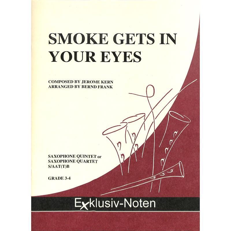 Titelbild für EXKLUSIV -SAX3024 - Smoke gets in your eyes