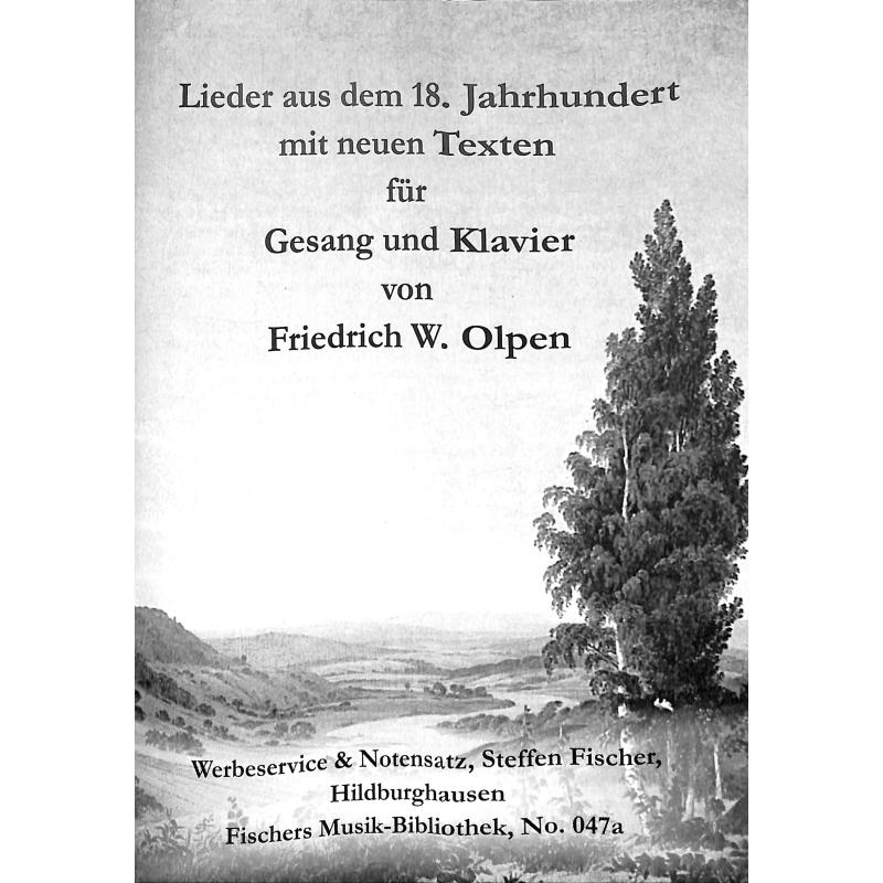 Titelbild für FMB 047A - Lieder aus dem 18 Jahrhundert mit neuen Texten