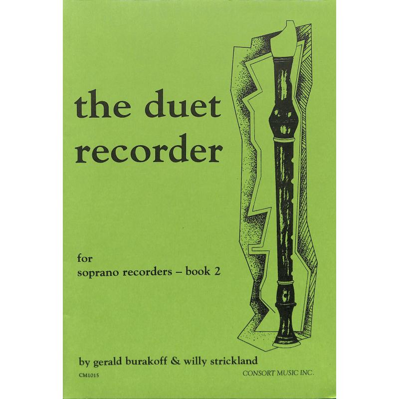 Titelbild für CONSORT 1015 - The duet recorder book 2