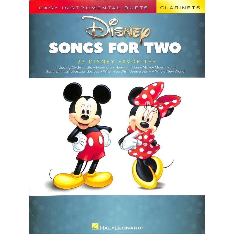 Titelbild für HL 284644 - Disney Songs for two