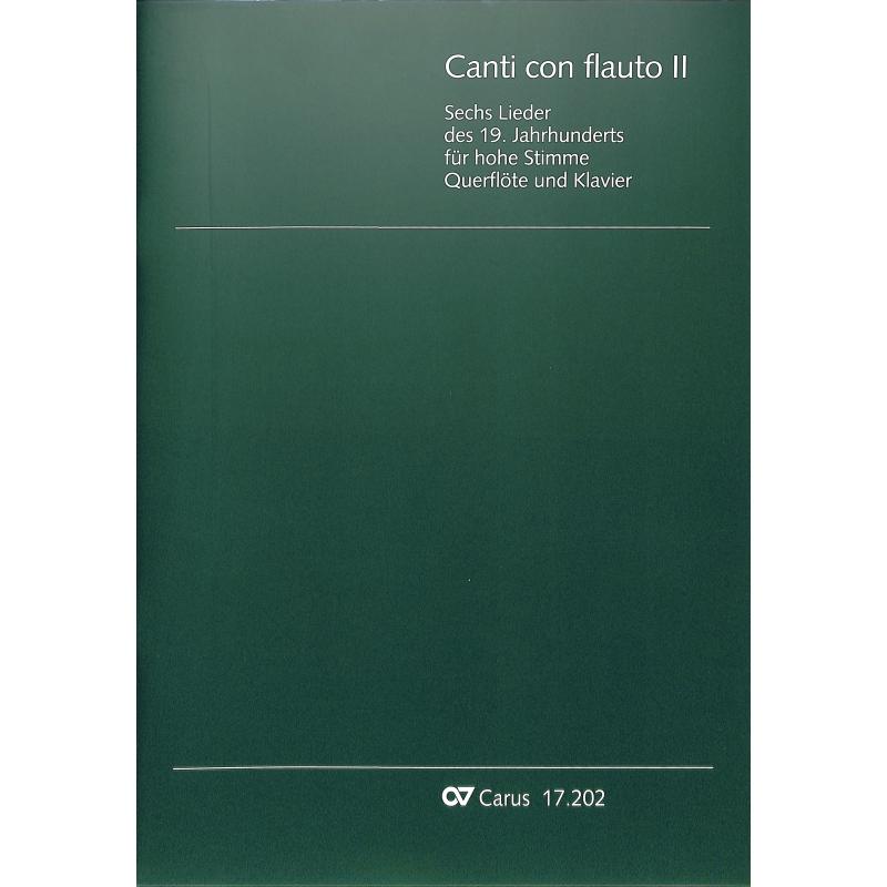 Titelbild für CARUS 17202-00 - Canti con flauti 2