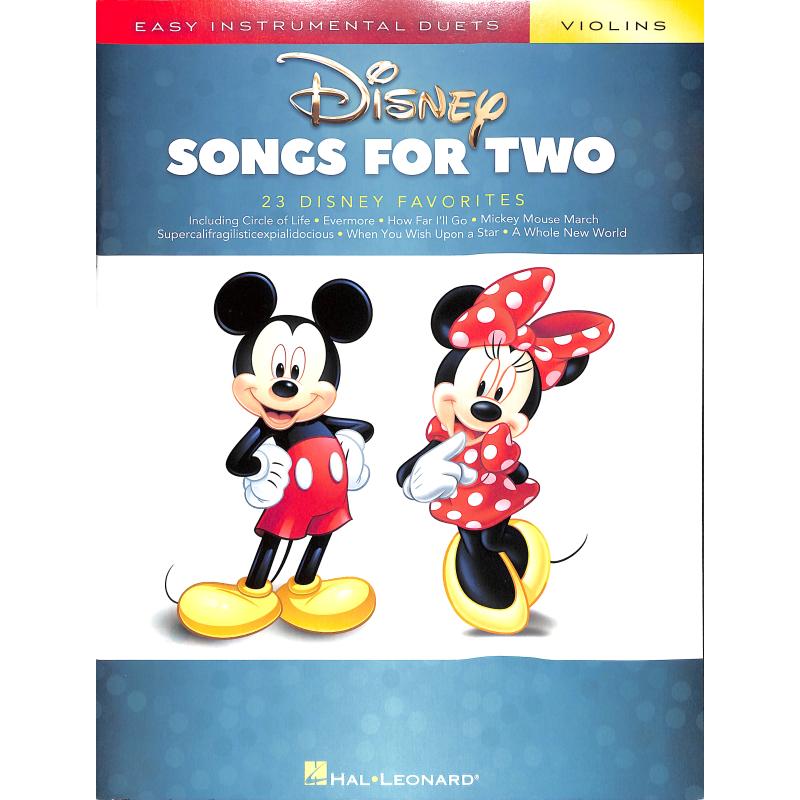 Titelbild für HL 284648 - Disney Songs for two