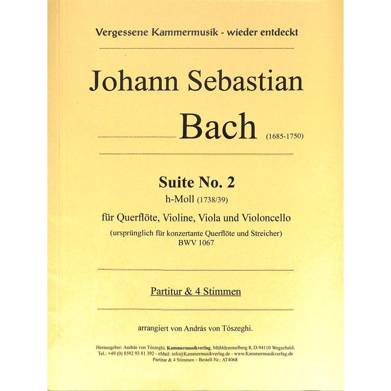 Titelbild für KMV -AT4068 - Suite h-moll BWV 1067