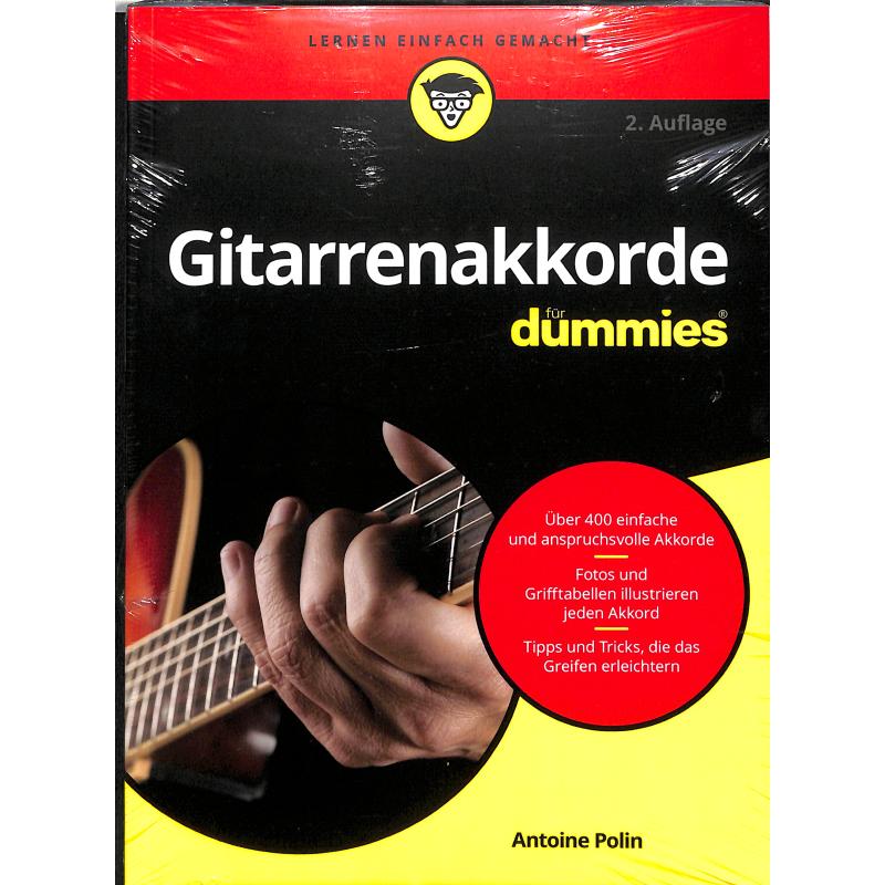 Titelbild für 978-3-527-71528-2 - Gitarrenakkorde für Dummies