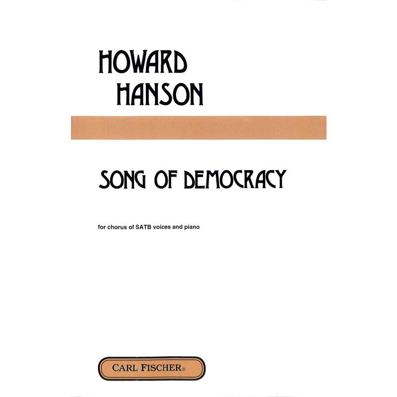 Titelbild für CF -O4028 - Song of democracy op 44