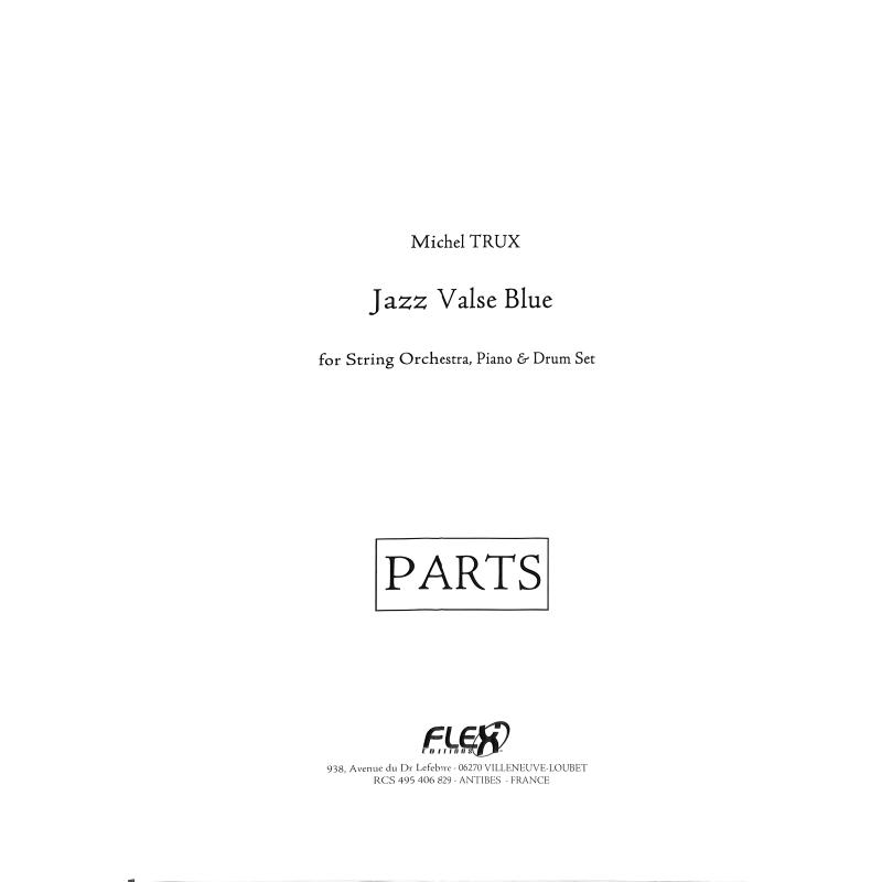 Titelbild für FLX 071765 - Jazz Valse Blue