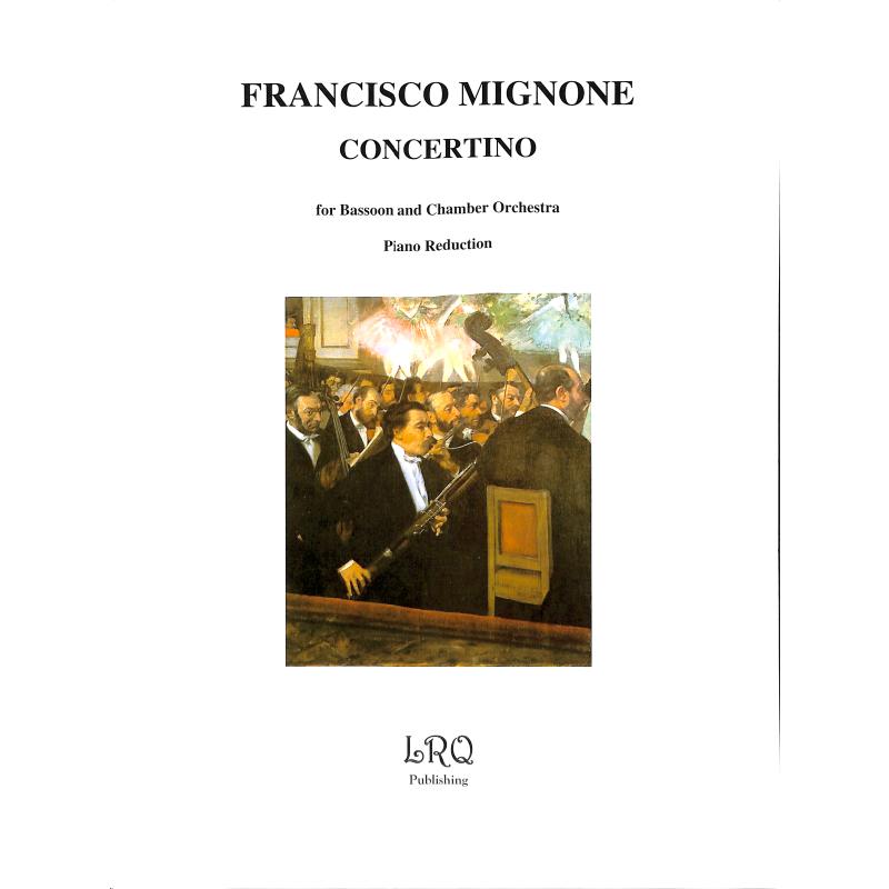 Titelbild für LRQ 01 - Concertino