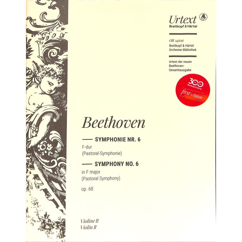 Titelbild für EBOB 14616-16 - Sinfonie 6 F-Dur op 68 (Pastorale)