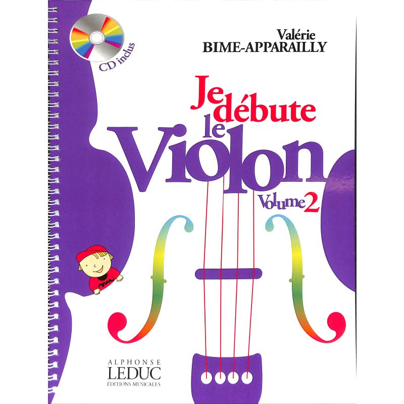 Titelbild für HA 9756 - Je debute le Violon 2