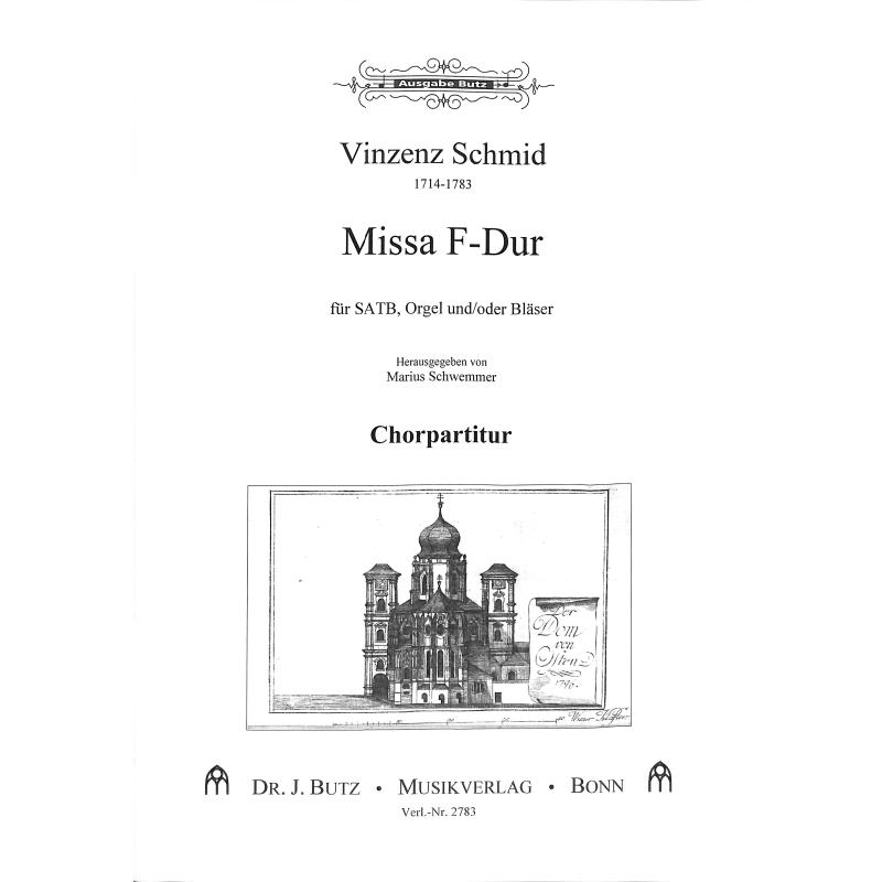 Titelbild für BUTZ 2783-CHP - Missa F-Dur