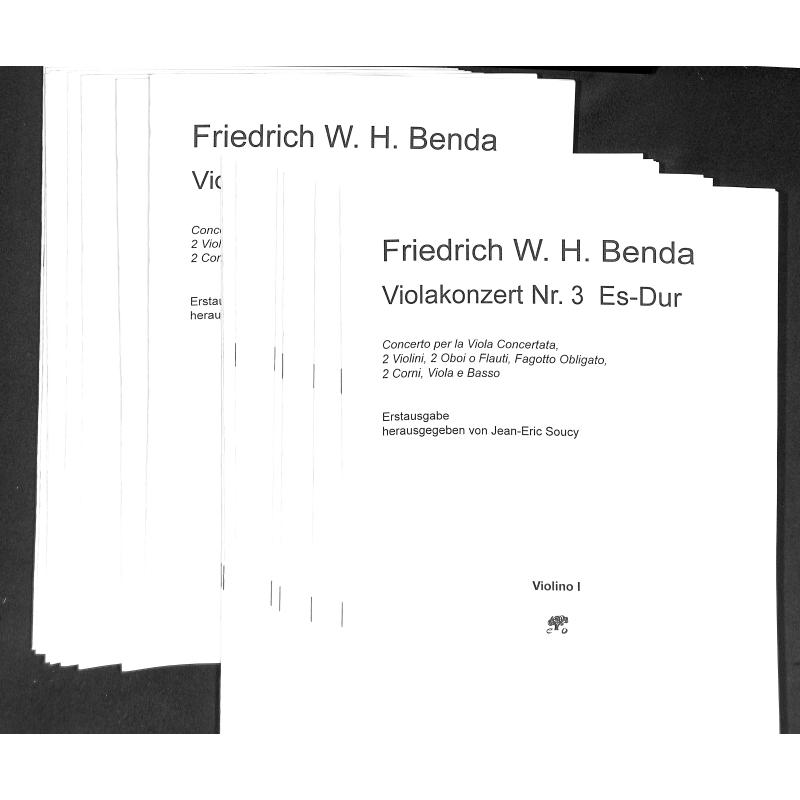 Titelbild für OFFENB -BV7145-R - Konzert 3 Es-Dur